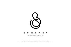 Initial Letter SB Logo Design Vector Template