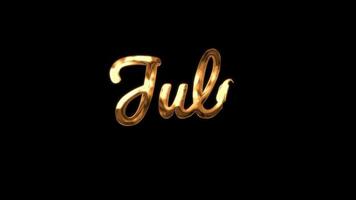 Gold Text Animation on Black Background, for running your vlog videos, in the type of handwriting with drops of gold ink, so that everyone watches your videos. video