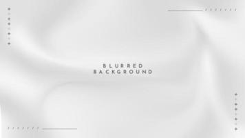 White  Gradient Blur Abstract background. vector