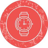 icono de vector de reloj de pulsera