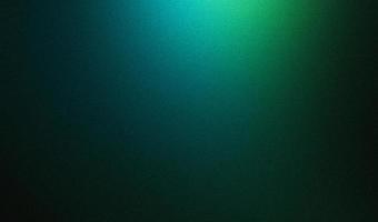 Dark color gradient background, green blue lights on grainy black backdrop, noise texture effect, webpage header design photo