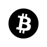 bitcoin logo vector, bitcoin icon free vector