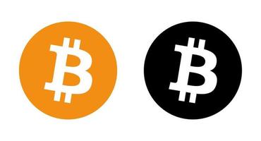 vector de logotipo de bitcoin, vector libre de icono de bitcoin