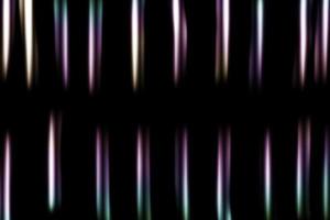set of abstract neon light on dark background photo