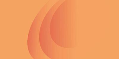 Abstract orange wave background illustration template design vector