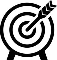 Target focus icon symbol vector image, illustration of the success goal icon concept. EPS 10