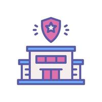 police station icon for your website design, logo, app, UI. vector