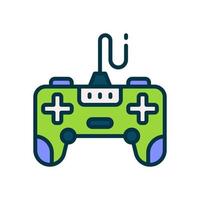 icono de gamepad para su sitio web, móvil, presentación y diseño de logotipo. vector