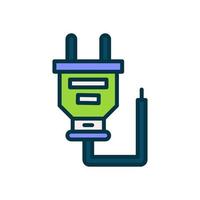 plug icon for your website, mobile, presentation, and logo design. vector