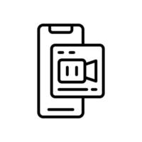 smartphone icon for your website, mobile, presentation, and logo design. vector