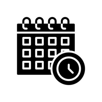 time date icon for your website design, logo, mobile design, and presentation. vector