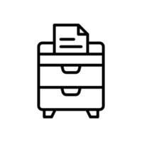 file cabinet icon for your website design, logo, mobile design, and presentation. vector