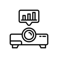 icono del proyector para el diseño de su sitio web, logotipo, aplicación, ui. vector