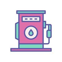 icono de gasolinera para el diseño de su sitio web, logotipo, aplicación, ui. vector