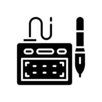 drawing tablet icon for your website, mobile, presentation, and logo design. vector