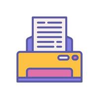 printer icon for your website design, logo, mobile design, and presentation. vector