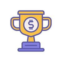 icono de trofeo para el diseño de su sitio web, logotipo, aplicación, ui. vector