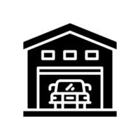 garage icon for your website, mobile, presentation, and logo design. vector