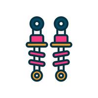 shock absorber icon for your website, mobile, presentation, and logo design. vector