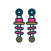 shock absorber icon for your website, mobile, presentation, and logo design. vector