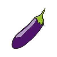 eggplant vector sketch