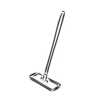 mop vector sketch