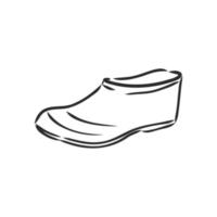 galoshes vector sketch