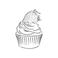 cake vector sketch