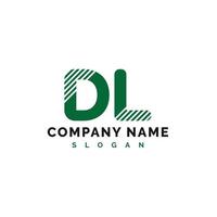 DL Letter Logo Design. DL letter logo Vector Illustration - Vector