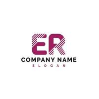 ER Letter Logo Design. ER letter logo Vector Illustration - Vector