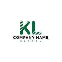 KL Letter Logo Design. KL letter logo Vector Illustration - Vector