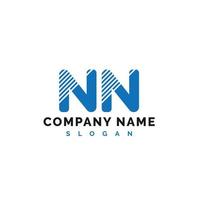 NN Letter Logo Design. NN letter logo Vector Illustration - Vector