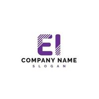 EI Letter Logo Design. EI letter logo Vector Illustration - Vector