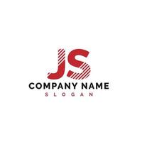 JS Letter Logo Design. JS letter logo Vector Illustration - Vector