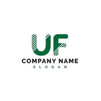 UF Letter Logo Design. UF Letter Logo Vector Illustration - Vector