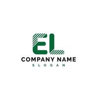 EL Letter Logo Design. EL letter logo Vector Illustration - Vector