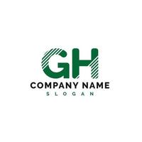 GH Letter Logo Design. GH letter logo Vector Illustration - Vector