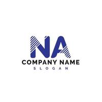 NA Letter Logo Design. NA letter logo Vector Illustration - Vector