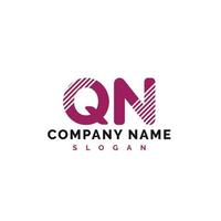 QN Letter Logo Design. QN letter logo Vector Illustration - Vector