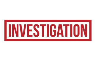 Investigation Rubber Stamp. Investigation Rubber Grunge Stamp Seal Vector Illustration - Vector