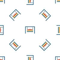 Swing bench pattern seamless vector