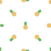 Spiral pineapple pattern seamless vector