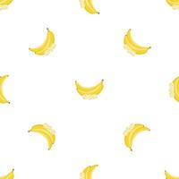 Organic banana pattern seamless vector