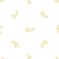 Clean banana pattern seamless vector