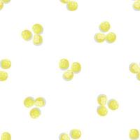 Lemon flu pill pattern seamless vector