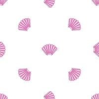 Inflatable shell pattern seamless vector