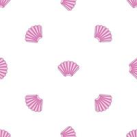 Inflatable shell pattern seamless vector