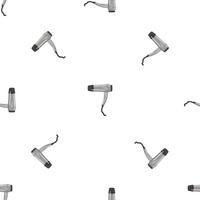 Public hair dryer pattern seamless vector