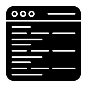 icono de diseño premium de codificación web vector