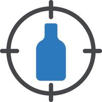 bottle vector illustration on a background.Premium quality symbols.vector icons for concept and graphic design.